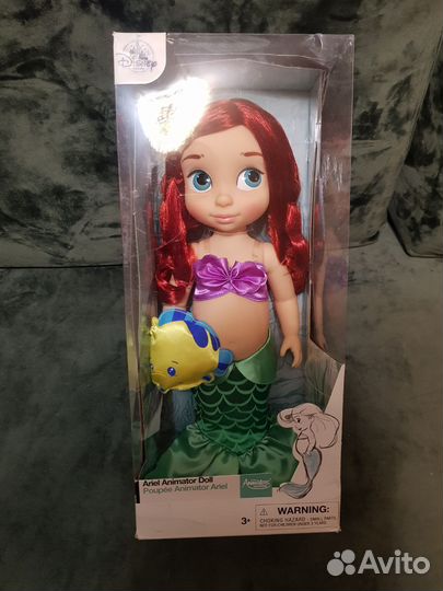 Кукла Дисней аниматорс Ариэль