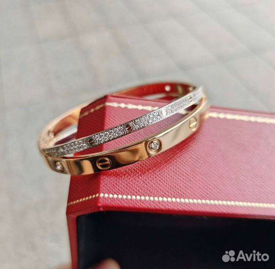 Золотой браслет Cartier 1.52 ct