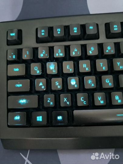 Игровая клавиатура и мышь Razer