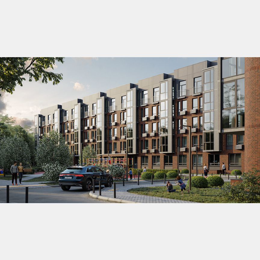 1-к. квартира, 47,7 м², 2/6 эт.