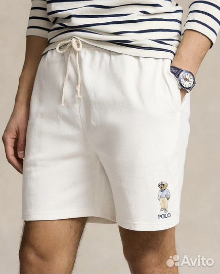 Polo ralph lauren bear шорты новые оригинал