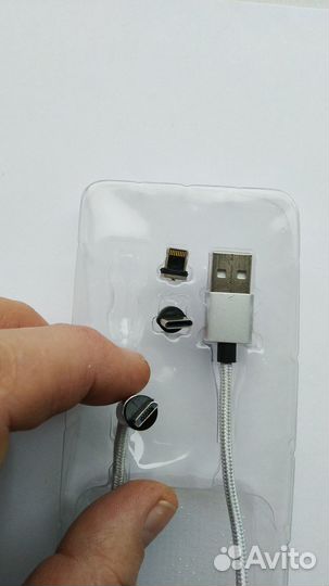 Магнитный кабель USB для зарядки смартфона