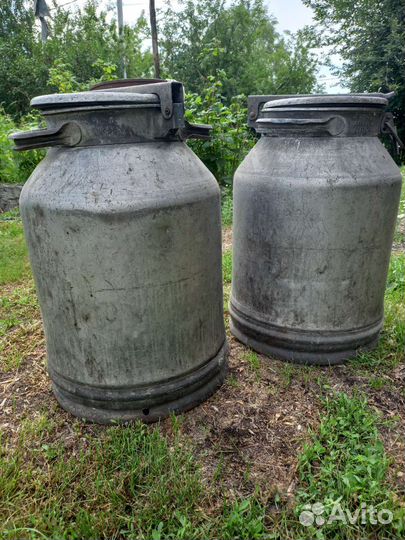 Фляга алюминиевая бу 40л