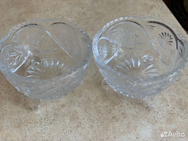 Хрустальная ваза