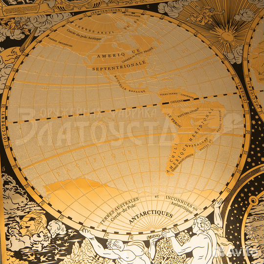 Карта мира Жана Батиста Нолина