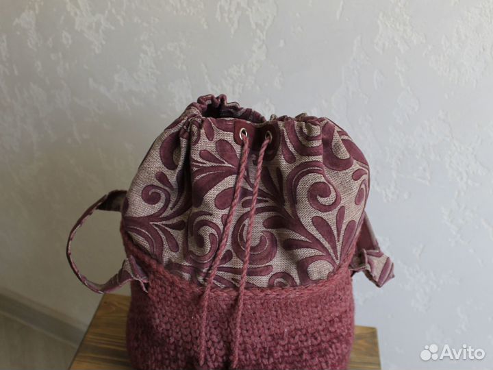 Интерьерная корзина ручной работы