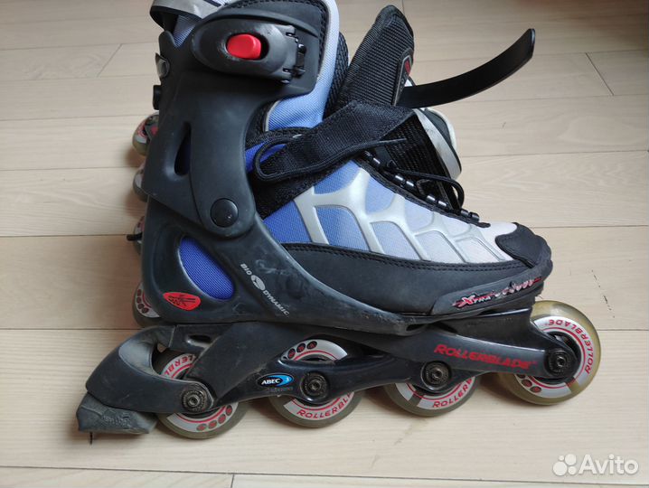 Роликовые коньки rollerblade размерами 44,5 и 40 с