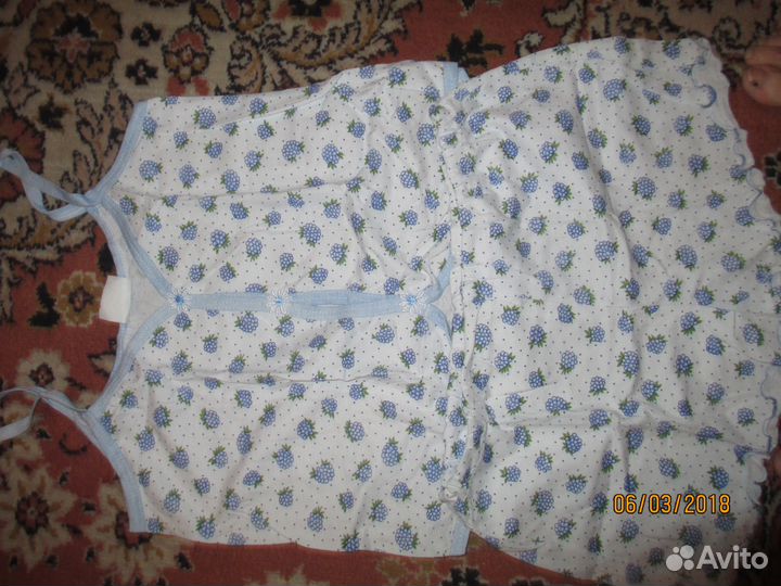 Трикотажная пижама (42-48 размеры) новая