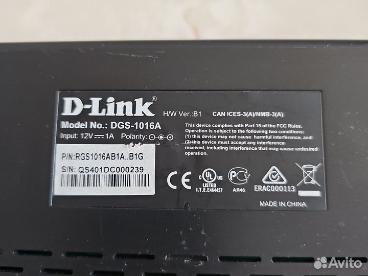 D-link DGS-1016A