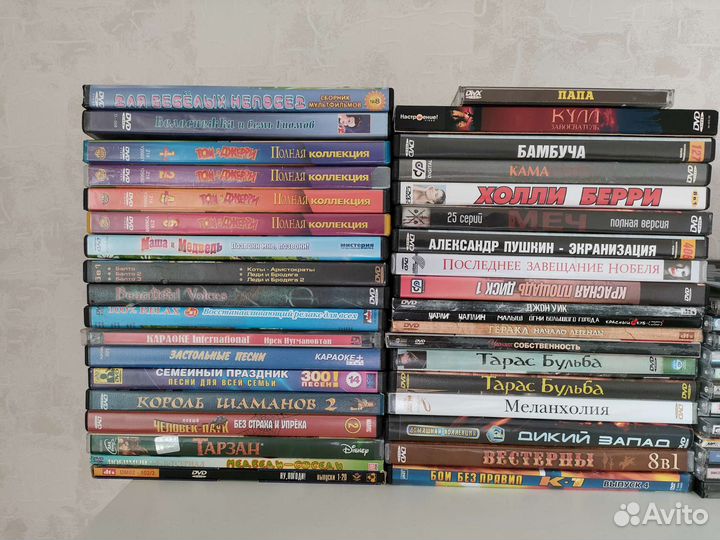 Диски фильмы, мульт., музыка, пк