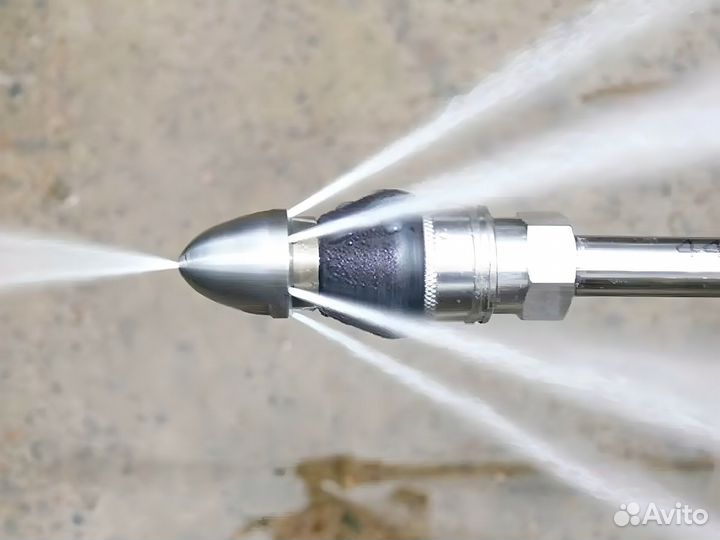 Прочистка труб гидродинамическая