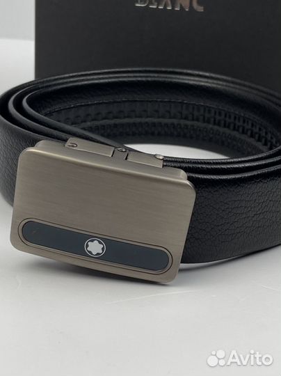 Ремень мужской кожаный Montblanc lux l