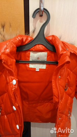 Зимний костюм для девочки moncler