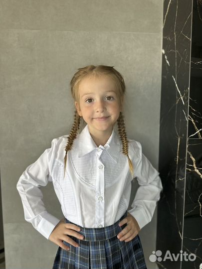 Школьная блузка для девочки