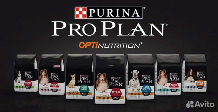 Корм Pro plan purina для собак