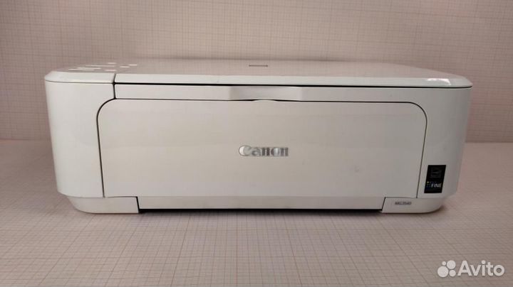 Мфу canon pixma MG3540 б/у, печатает пустой лист
