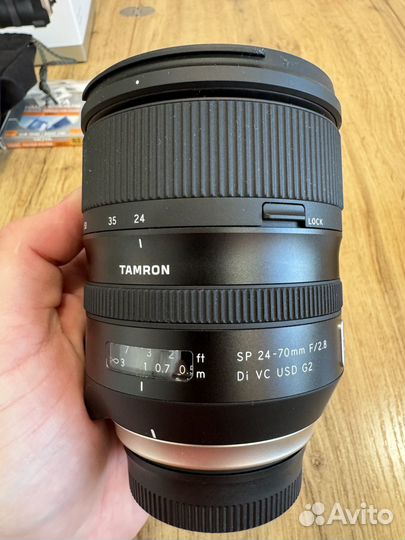 Tamron 24-70mm f2.8 G2 Nikon F (новый)