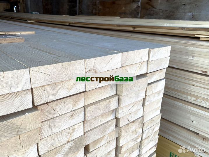 Доска сухая строганная