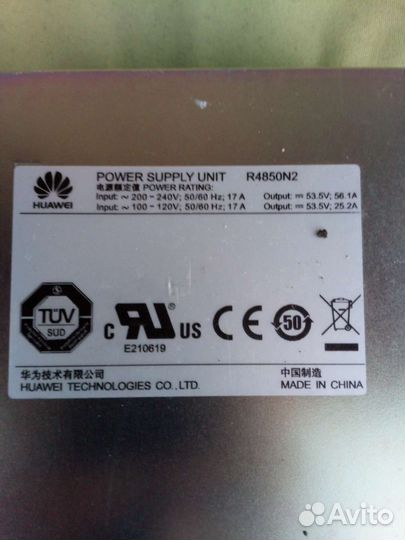 Блок питания, выпрямитель 48в Huawei