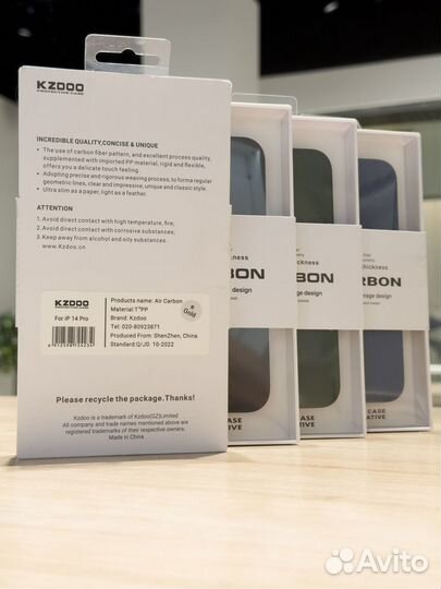 Чехол K-DOO Air Carbon для iPhone