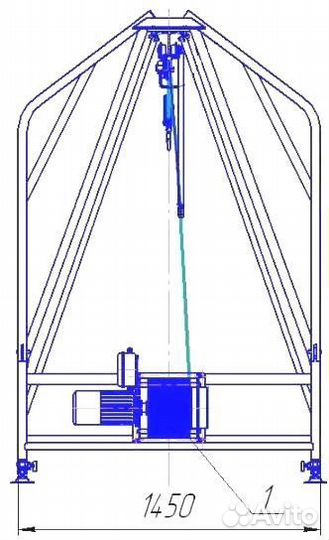 Подъемник строительный пс-320 
