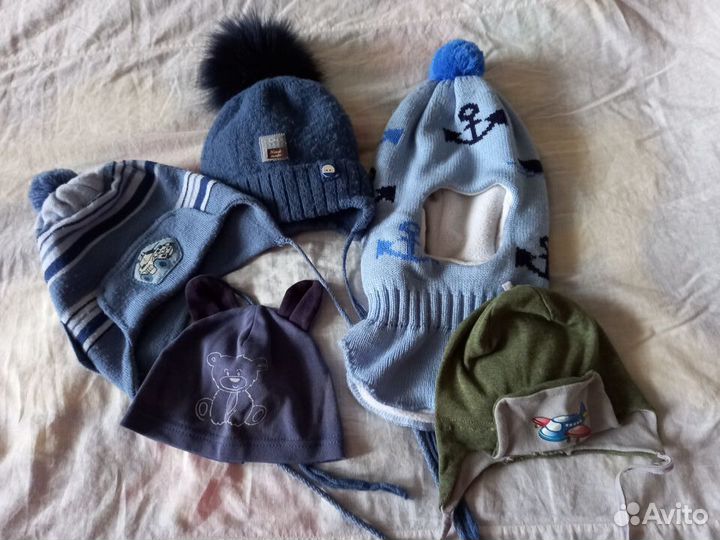 Шапки детские для мальчиков