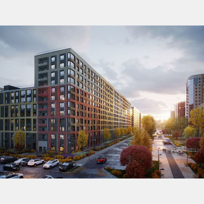 1-к. квартира, 37,5 м², 11/12 эт.