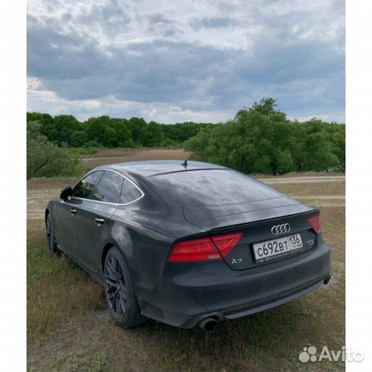 Спойлер багажника Audi A7 2010-2018