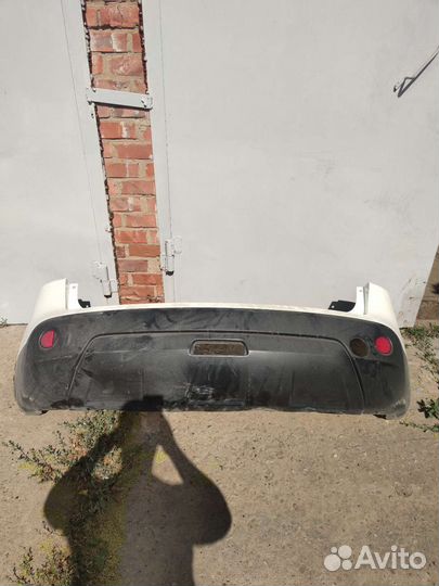 Задний бампер nissan qashqai j10