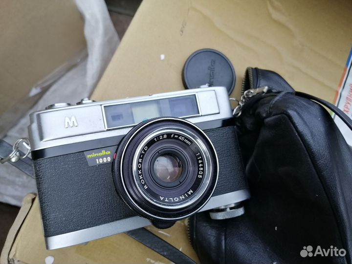 Плёночный фотоаппарат minolta А5