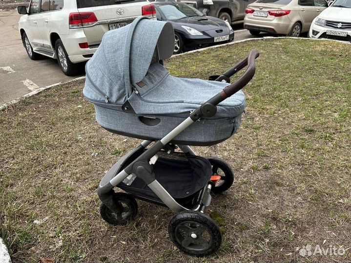 Коляска stokke trailz люлька