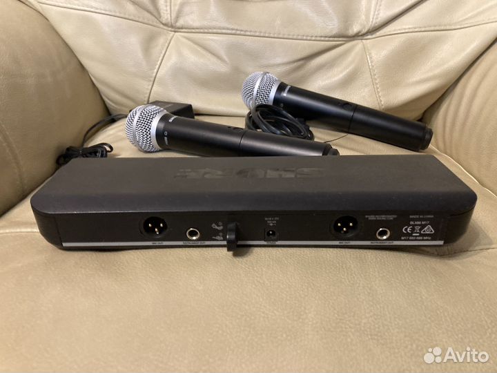 Радиосистема shure blx288e/pg58 m17