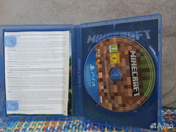 Minecraft ps4 диск