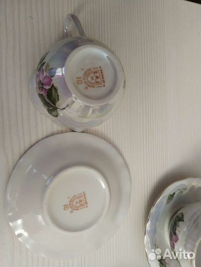 Сервиз чайный фарфор