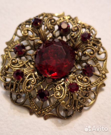 Брошь Чехия СССР