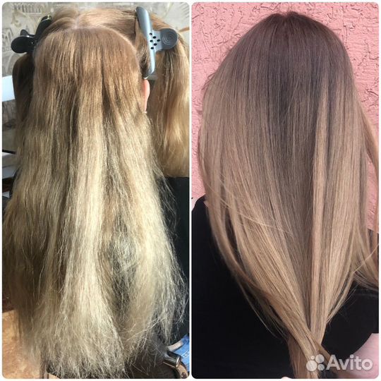 Мелирование и окрашивание