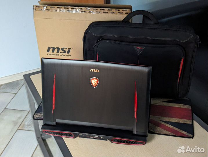 Огромный MSI titan 1080 190 W / 17,3