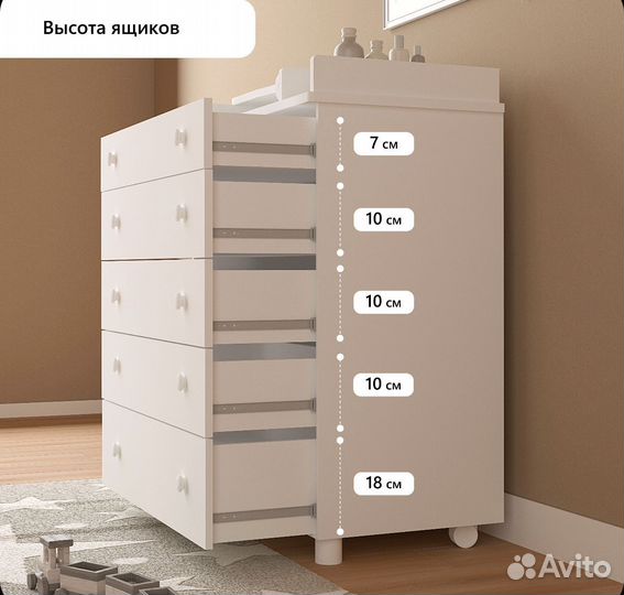 Пеленальный комод