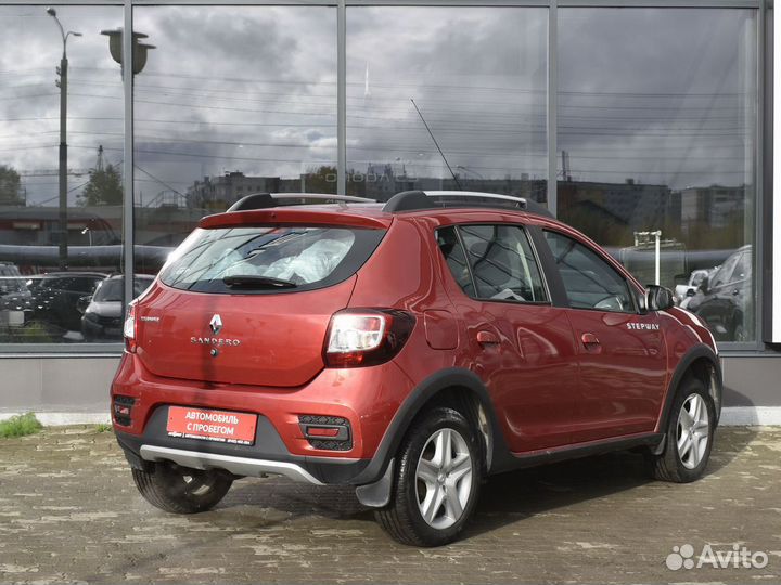 Renault Sandero Stepway 1.6 МТ, 2017, 29 488 км