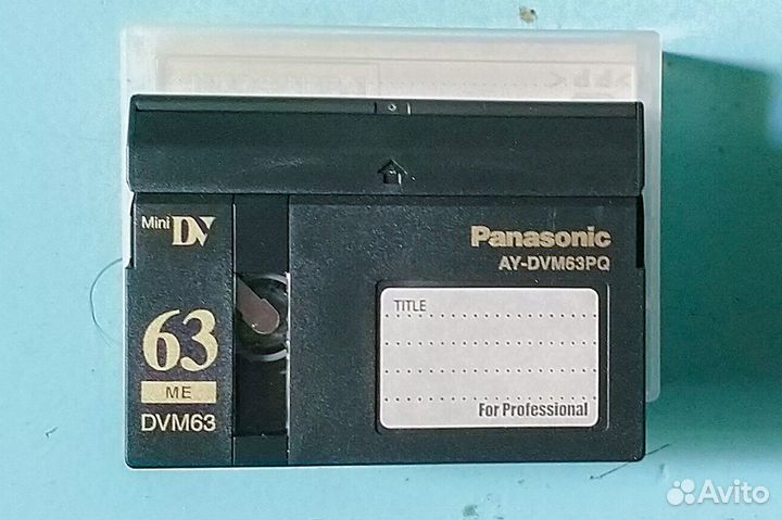 Видеокассеты Panasonic mini DV и HDV
