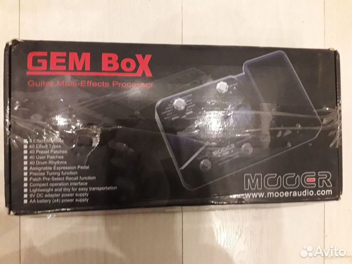 Гитарный процессор Mooer Gem Box