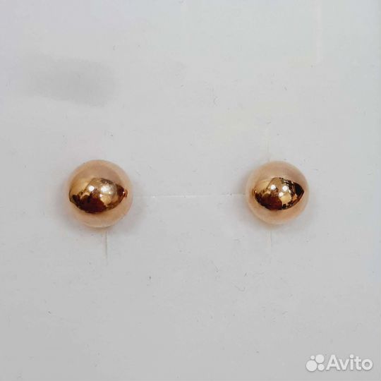 Золотые серьги