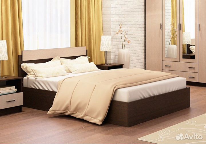 Двухспальная кровать 160*200 Новая