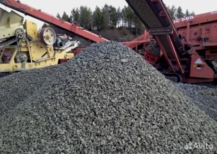 Щебень 40-70