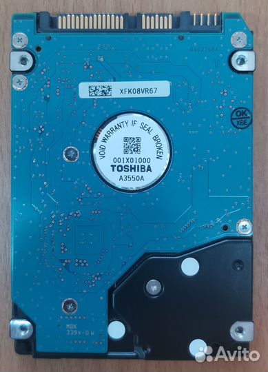 Жёсткий диск 500 Гб toshiba MK5065gsxn
