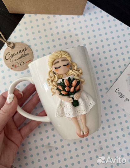 Кружка с декором по фото