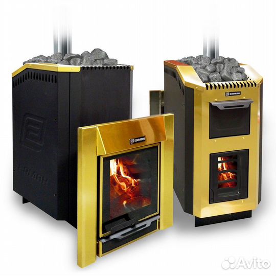 Печь Для Бани ermak 36 люкс gold Ермак