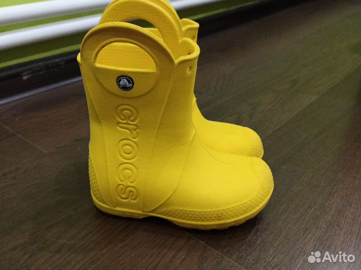 Резиновые сапоги crocs c10