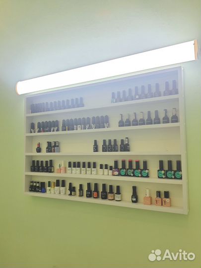 Полка для лаков большая