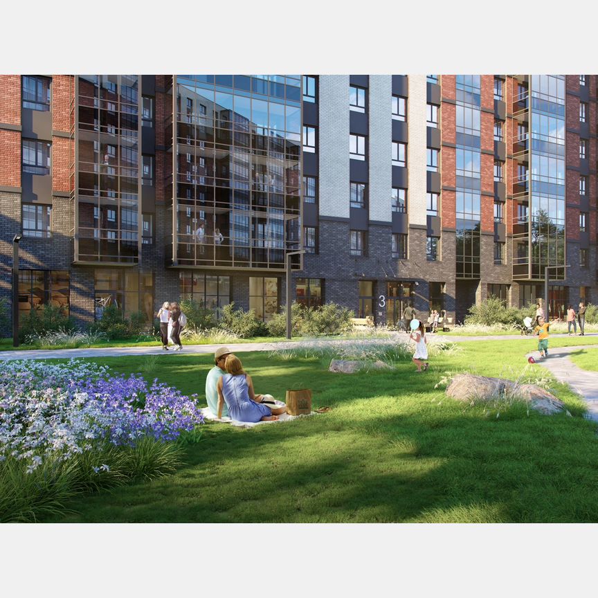 1-к. квартира, 40,5 м², 4/12 эт.